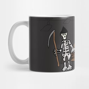 The Death on Cemetery Mug